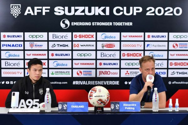 Mano Polking emphasizes that the Thai national team will continue to beat Vietnam in the second round of the AFF Suzuki Cup 2020 semi-finals.